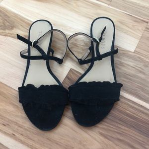 Talbots womens black sandal